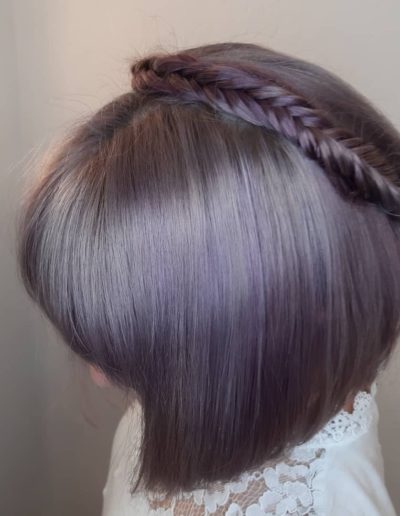 Pastel Violet Coloration von Hair and Flair Diana - Friseur Frankfurt