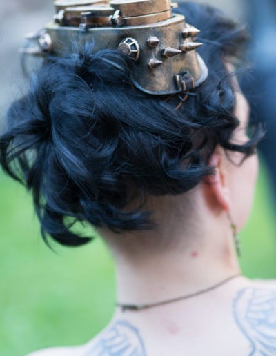 Brautfrisur - Brautstyling im Friseurstudio Hair & Flair Diana - ausgefallen