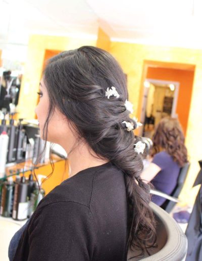 Hochsteckfrisur Friseurstudio Hair & Flair Diana