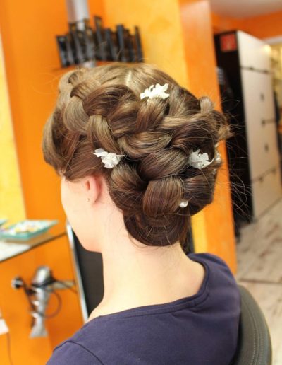 Hochzeitsfrisur - Hochsteckfrisur Friseurstudio Hair & Flair Diana